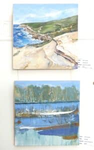 Ken Tuckers paintings at OFS exhibition 2026